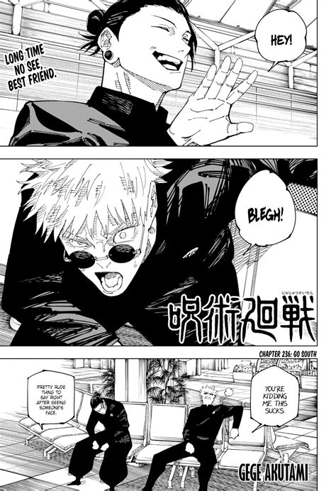 When Does Chapter 237 of the Jujutsu Kaisen Manga。